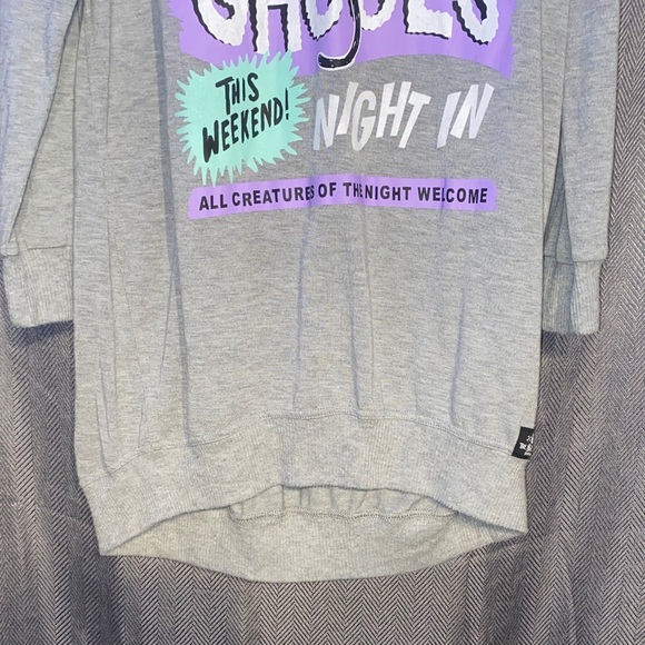 Disney Gray Ghouls Hoodie Dress - Picture 3 of 4